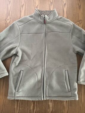 Wolverine Light Gray Full-Zip Shirt Jacket size XL